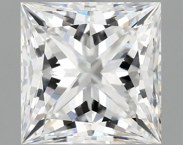 1.68 Carat Princess Shaped Ideal Cut VS1 IGI Certified Lab Grown Diamond