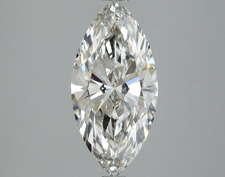 1.96 Carat Marquise Shaped Excellent Cut VVS2 IGI Certified Lab Grown Diamond