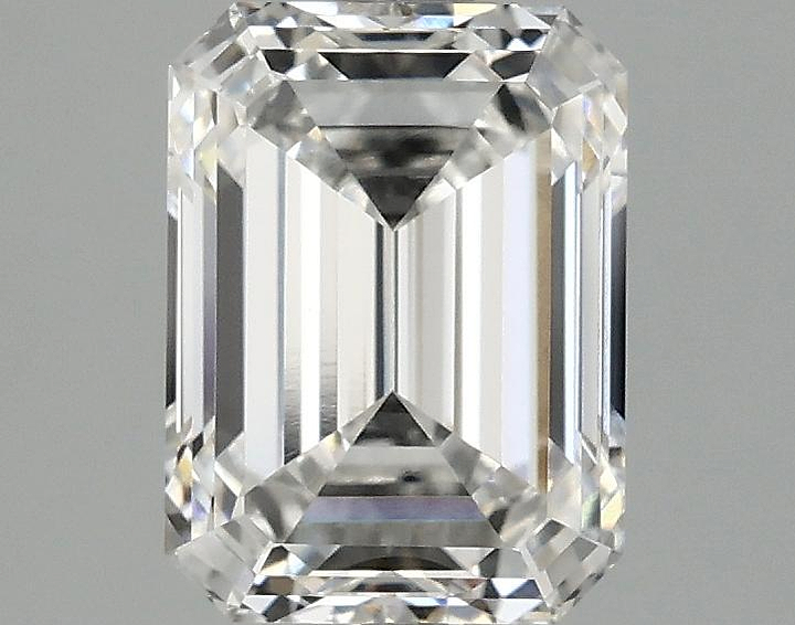 2.04 Carat Emerald Shaped Excellent Cut VVS2 IGI Certified Lab Grown Diamond