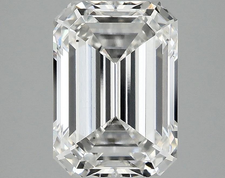 3.05 Carat Emerald Shaped Ideal Cut VS2 IGI Certified Lab Grown Diamond