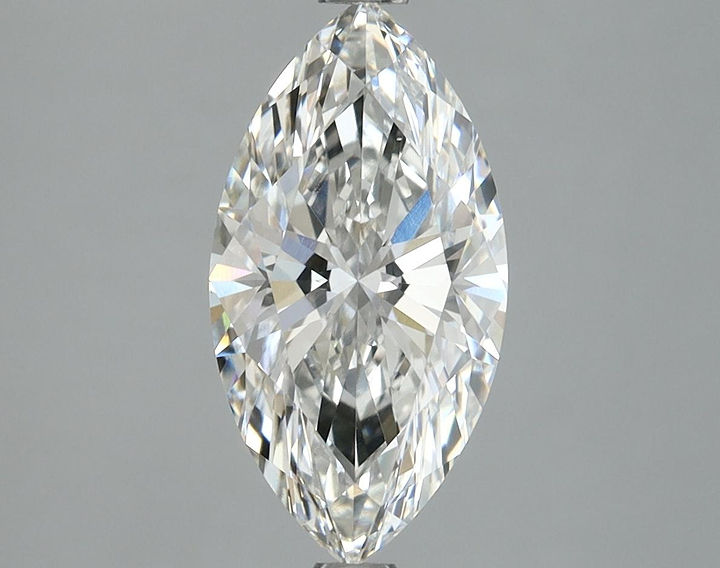2.1 Carat Marquise Shaped Ideal Cut VVS2 IGI Certified Lab Grown Diamond