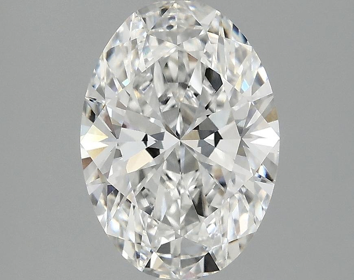 2.1 Carat Oval Shaped Ideal Cut VVS2 IGI Certified Lab Grown Diamond