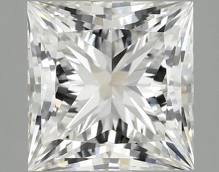 2.25 Carat Princess Shaped Ideal Cut VVS2 IGI Certified Lab Grown Diamond