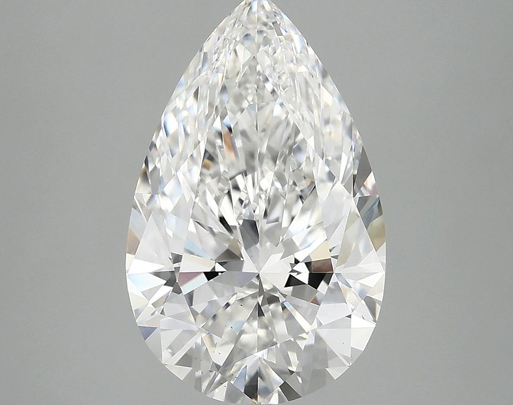 3.91 Carat Pear Shaped Ideal Cut VS1 IGI Certified Lab Grown Diamond