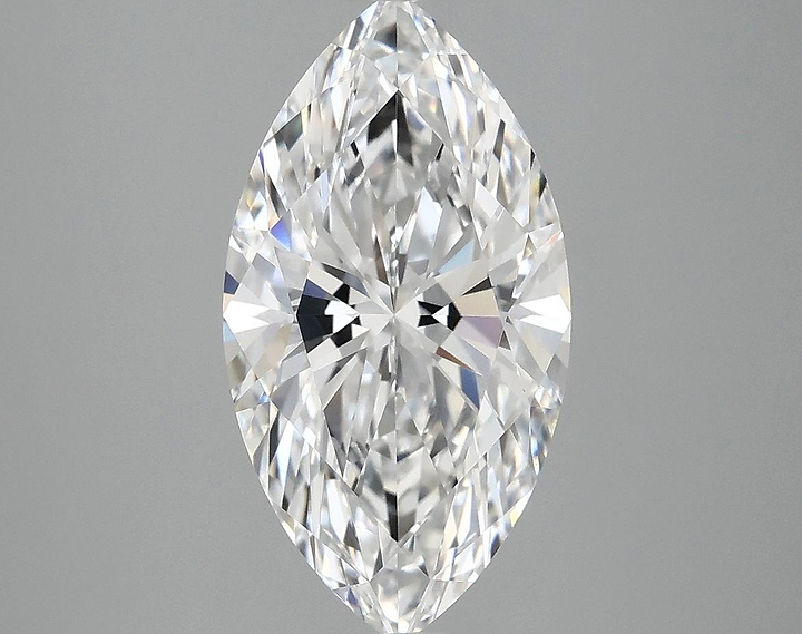 3.0 Carat Marquise Shaped Excellent Cut VVS2 IGI Certified Lab Grown Diamond