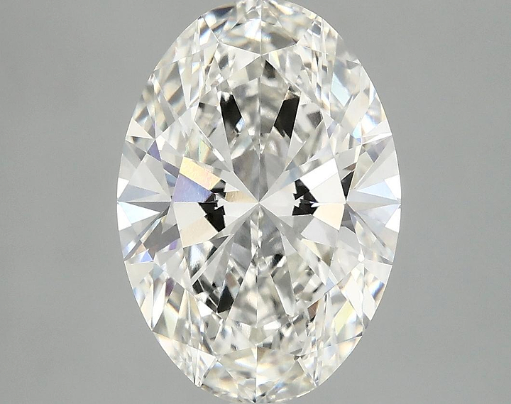 3.78 Carat Oval Shaped Ideal Cut VVS2 IGI Certified Lab Grown Diamond