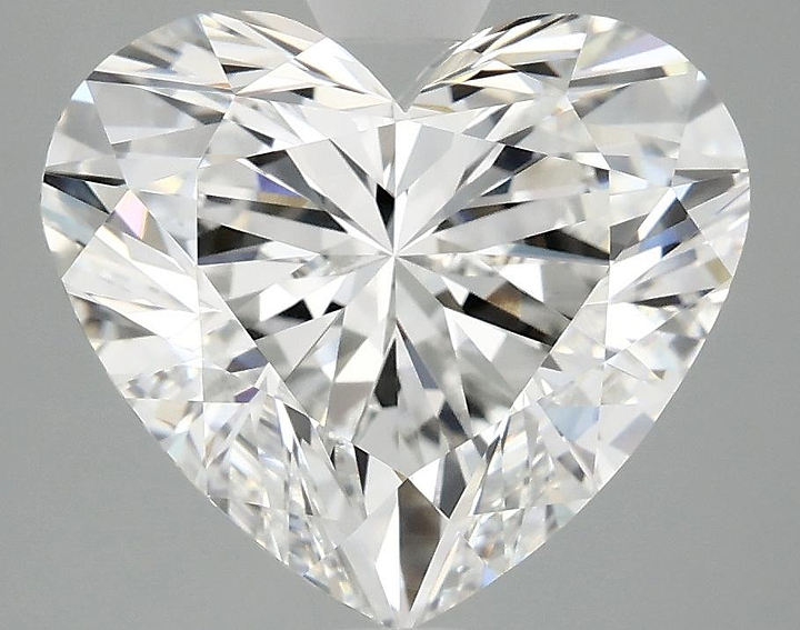 5.03 Carat Heart Shaped Ideal Cut VS1 IGI Certified Lab Grown Diamond