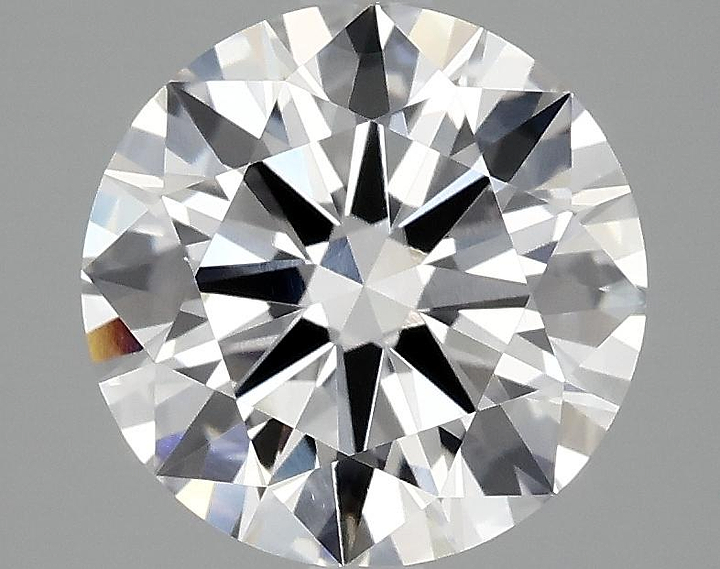 2.81 Carat Round Shaped Ideal Cut VVS2 IGI Certified Lab Grown Diamond