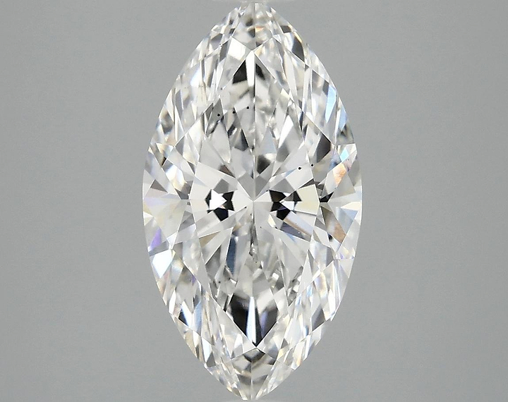 2.52 Carat Marquise Shaped Excellent Cut VS2 IGI Certified Lab Grown Diamond