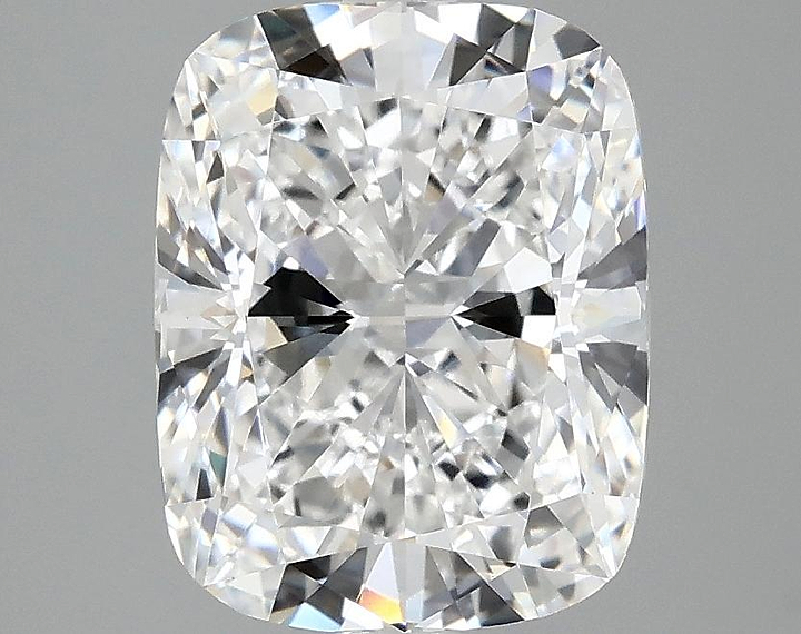 3.01 Carat Cushion Shaped Excellent Cut VVS2 IGI Certified Lab Grown Diamond