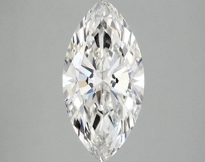 2.5 Carat Marquise Shaped Ideal Cut VS1 IGI Certified Lab Grown Diamond