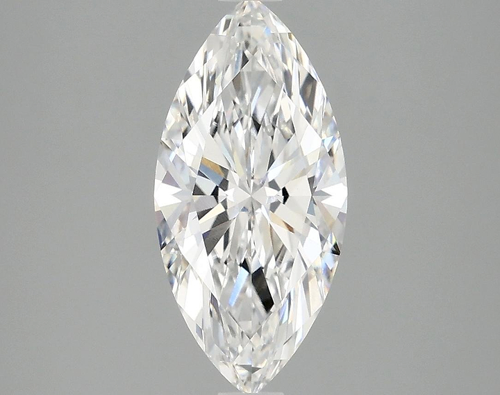 1.85 Carat Marquise Shaped Excellent Cut VVS2 IGI Certified Lab Grown Diamond