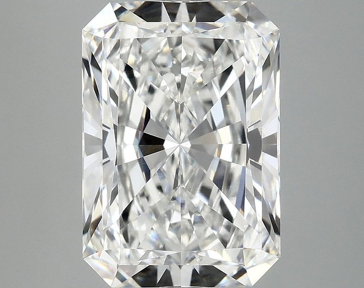 4.97 Carat Radiant Shaped Ideal Cut VVS2 IGI Certified Lab Grown Diamond