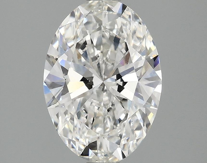 2.01 Carat Oval Shaped Ideal Cut VVS2 IGI Certified Lab Grown Diamond