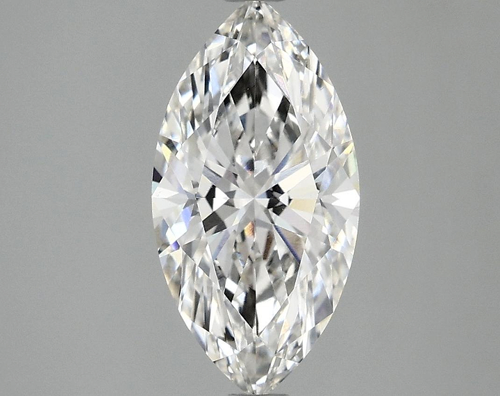 2.1 Carat Marquise Shaped Ideal Cut VVS2 IGI Certified Lab Grown Diamond