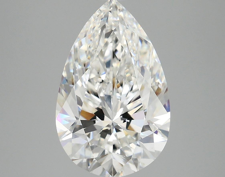 3.83 Carat Pear Shaped Ideal Cut VS1 IGI Certified Lab Grown Diamond