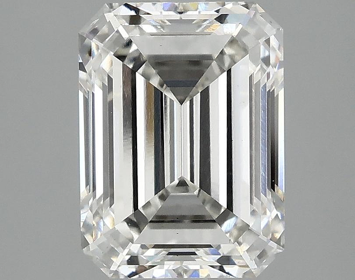 2.97 Carat Emerald Shaped Excellent Cut VS1 IGI Certified Lab Grown Diamond