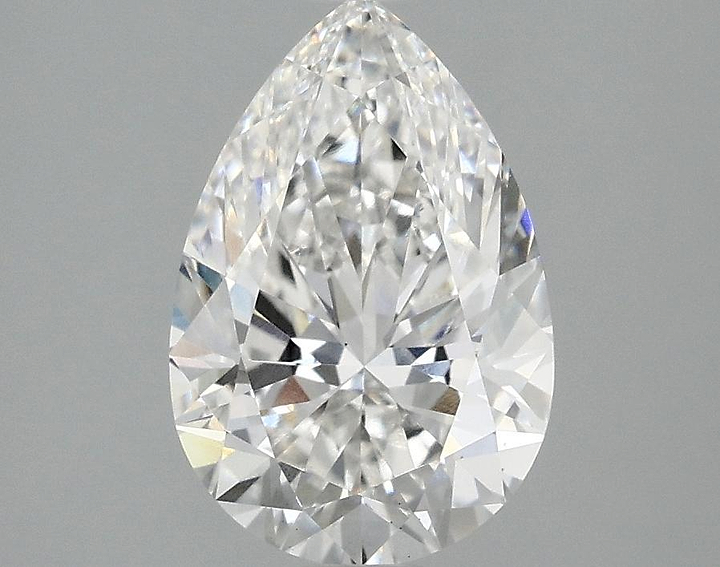 2.03 Carat Pear Shaped Excellent Cut VS1 IGI Certified Lab Grown Diamond
