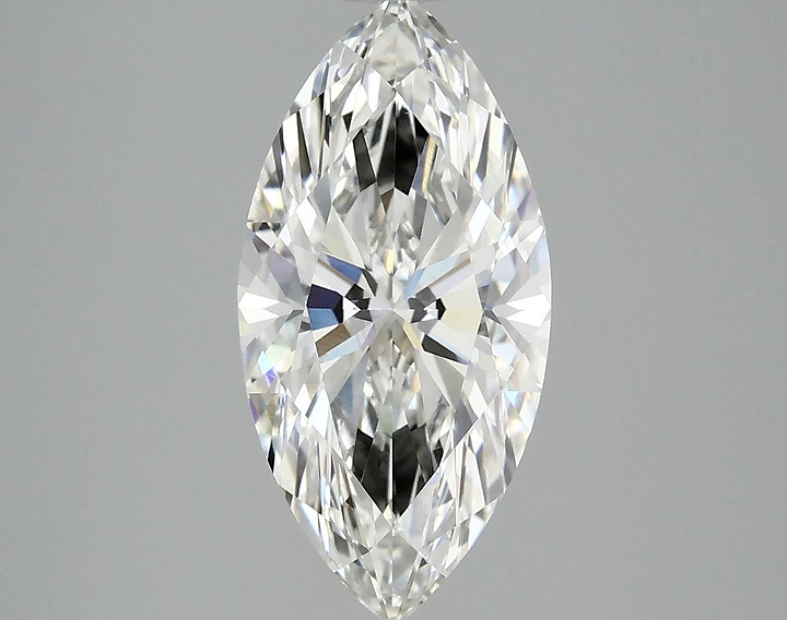 2.58 Carat Marquise Shaped Ideal Cut VVS2 IGI Certified Lab Grown Diamond
