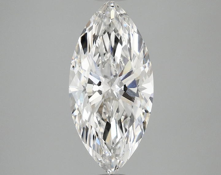 3.02 Carat Marquise Shaped Excellent Cut VS1 IGI Certified Lab Grown Diamond