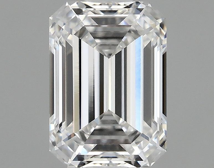1.01 Carat Emerald Shaped Ideal Cut VVS1 IGI Certified Lab Grown Diamond