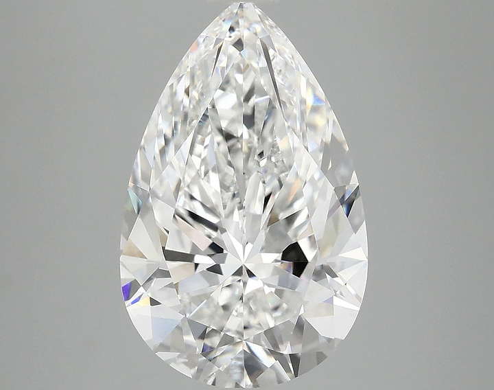 5.03 Carat Pear Shaped Ideal Cut VVS2 IGI Certified Lab Grown Diamond
