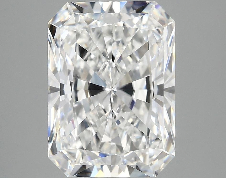 4.08 Carat Radiant Shaped Excellent Cut VVS2 IGI Certified Lab Grown Diamond