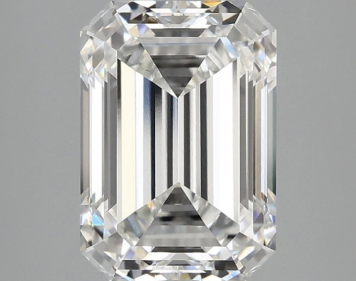 3.11 Carat Emerald Shaped Ideal Cut VS1 IGI Certified Lab Grown Diamond