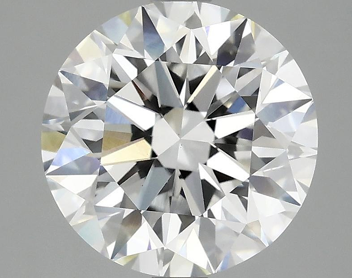 3.02 Carat Round Shaped Excellent Cut VS1 IGI Certified Lab Grown Diamond