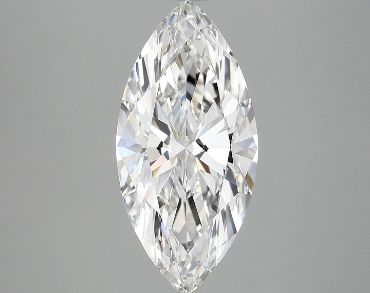 2.87 Carat Marquise Shaped Excellent Cut VS1 IGI Certified Lab Grown Diamond