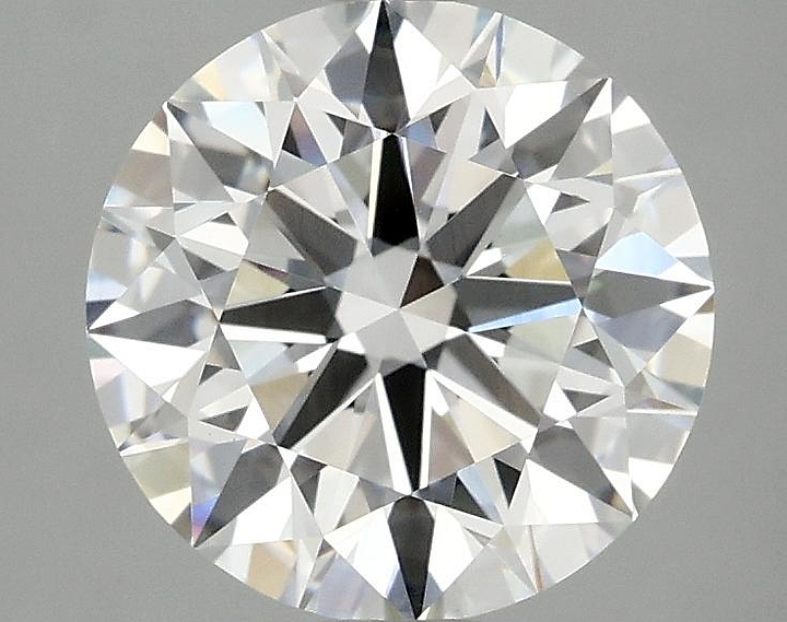 2.58 Carat Round Shaped Ideal Cut VVS2 IGI Certified Lab Grown Diamond