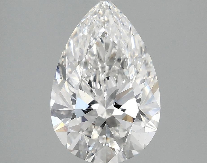 2.02 Carat Pear Shaped Excellent Cut VS2 IGI Certified Lab Grown Diamond
