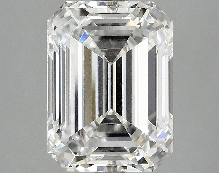 3.07 Carat Emerald Shaped Excellent Cut VS1 IGI Certified Lab Grown Diamond
