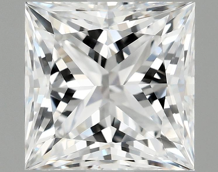 1.97 Carat Princess Shaped Ideal Cut VVS2 IGI Certified Lab Grown Diamond