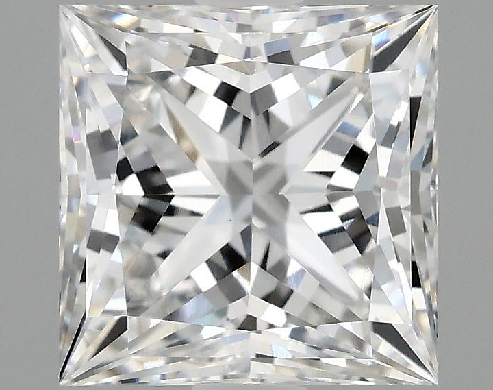 1.89 Carat Princess Shaped Ideal Cut VVS2 IGI Certified Lab Grown Diamond