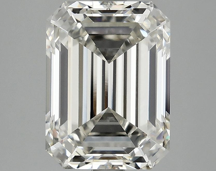 3.09 Carat Emerald Shaped Excellent Cut VS1 IGI Certified Lab Grown Diamond
