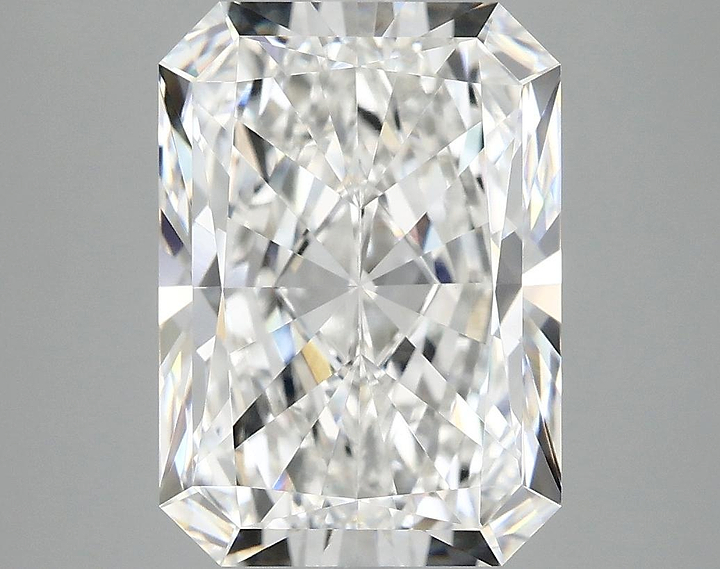 4.97 Carat Radiant Shaped Ideal Cut VVS2 IGI Certified Lab Grown Diamond