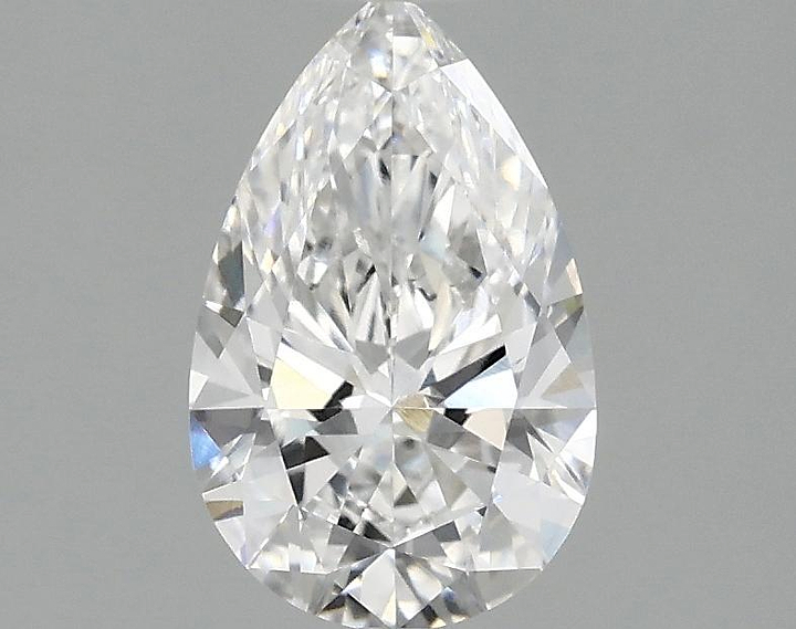 1.09 Carat Pear Shaped Ideal Cut VVS2 IGI Certified Lab Grown Diamond