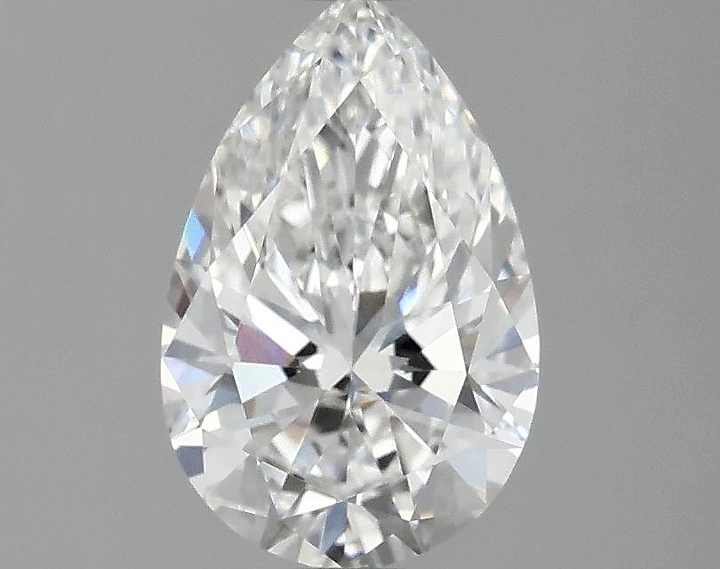 1.35 Carat Pear Shaped Ideal Cut VVS2 IGI Certified Lab Grown Diamond