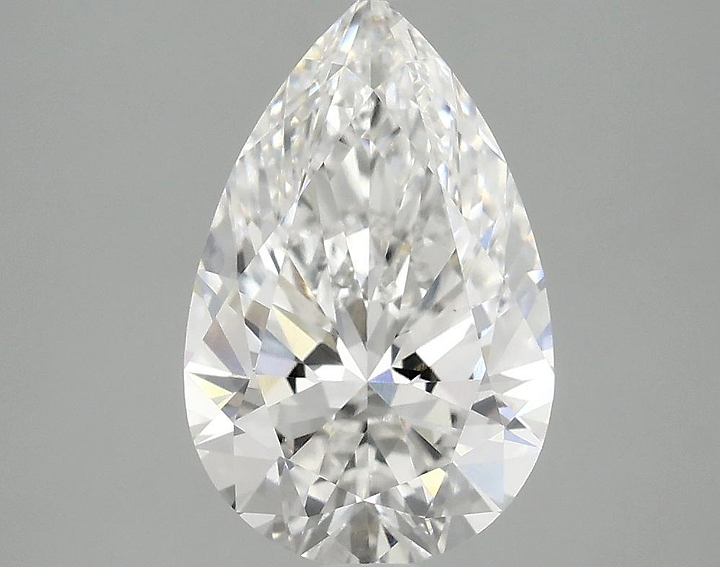 2.45 Carat Pear Shaped Ideal Cut VS1 IGI Certified Lab Grown Diamond