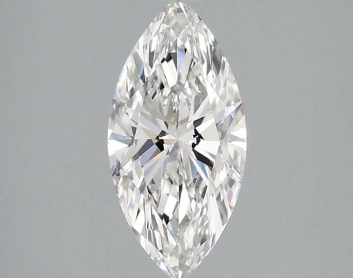 1.47 Carat Marquise Shaped Excellent Cut VVS2 IGI Certified Lab Grown Diamond