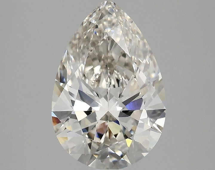 2.51 Carat Pear Shaped Excellent Cut VS1 IGI Certified Lab Grown Diamond