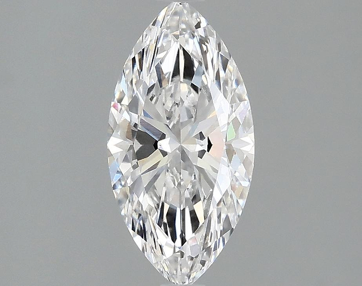 1.08 Carat Marquise Shaped Ideal Cut VVS2 IGI Certified Lab Grown Diamond
