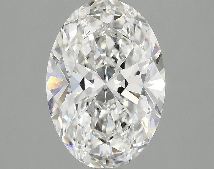 2.09 Carat Oval Shaped Ideal Cut VVS2 IGI Certified Lab Grown Diamond
