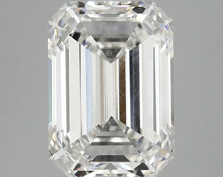 3.02 Carat Emerald Shaped Ideal Cut VS1 IGI Certified Lab Grown Diamond