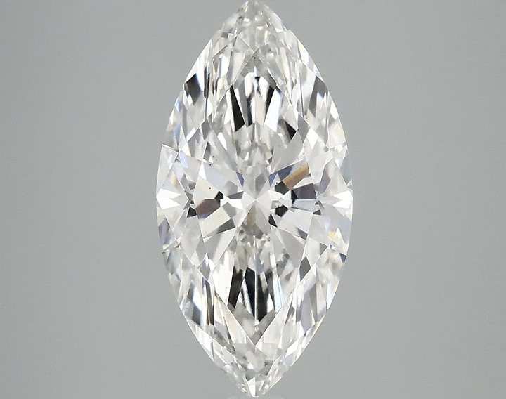 2.51 Carat Marquise Shaped Excellent Cut VS2 IGI Certified Lab Grown Diamond