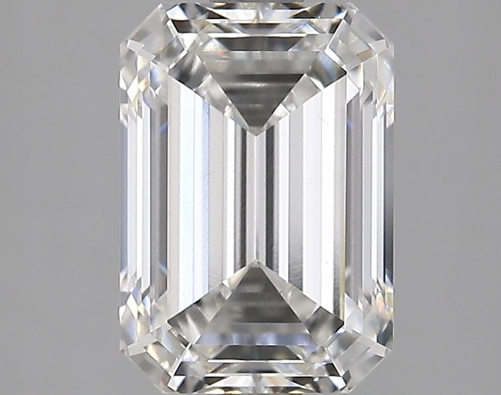 3.03 Carat Emerald Shaped Excellent Cut VS2 IGI Certified Lab Grown Diamond