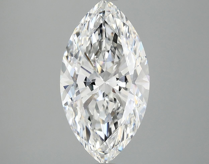 3.46 Carat Marquise Shaped Excellent Cut VS1 IGI Certified Lab Grown Diamond