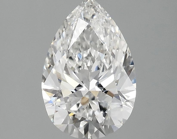1.5 Carat Pear Shaped Excellent Cut VS1 IGI Certified Lab Grown Diamond