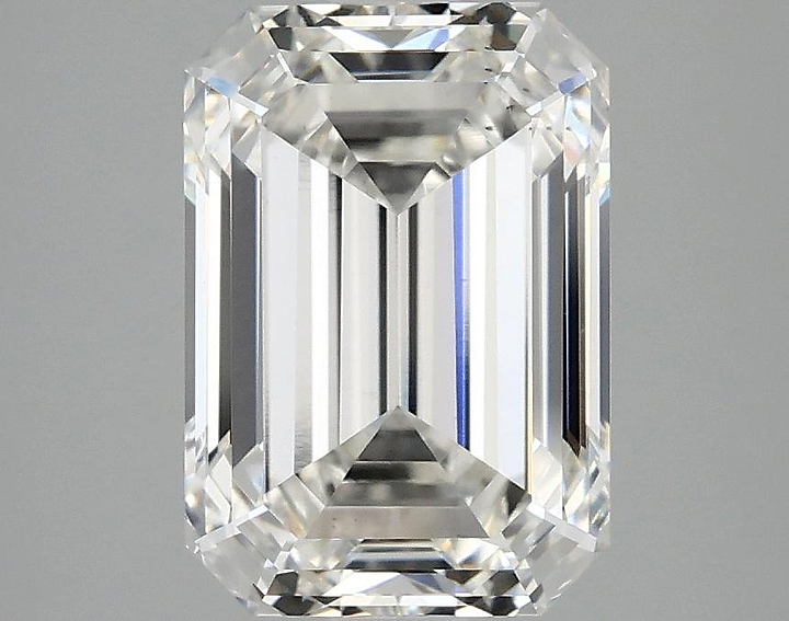 3.06 Carat Emerald Shaped Ideal Cut VS2 IGI Certified Lab Grown Diamond